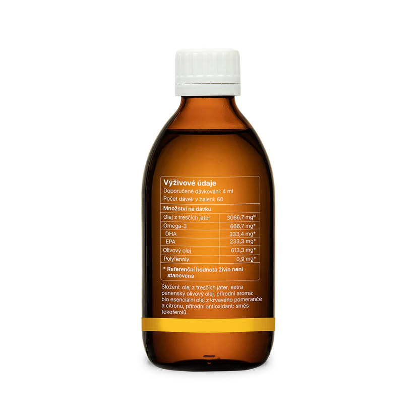 TRIME Omega-3 Cod Liver Oil (250ml)