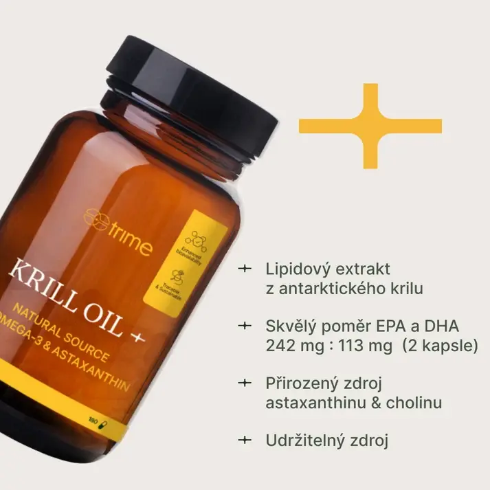 TRIME Krill Oil+ (180 kapslí)