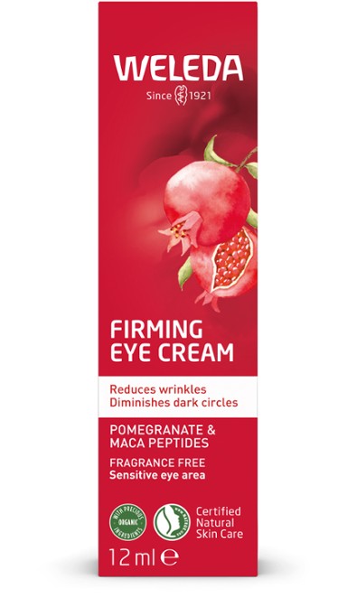 WELEDA Zpevňující oční krém Granátové jablko a Maca-peptidy (12ml)