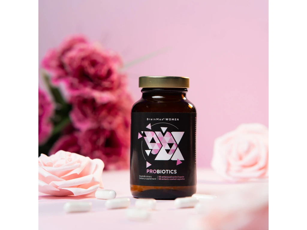 BrainMax Women Probiotics, Probiotika Pro Ženy (50 enterosolventních kapslí)