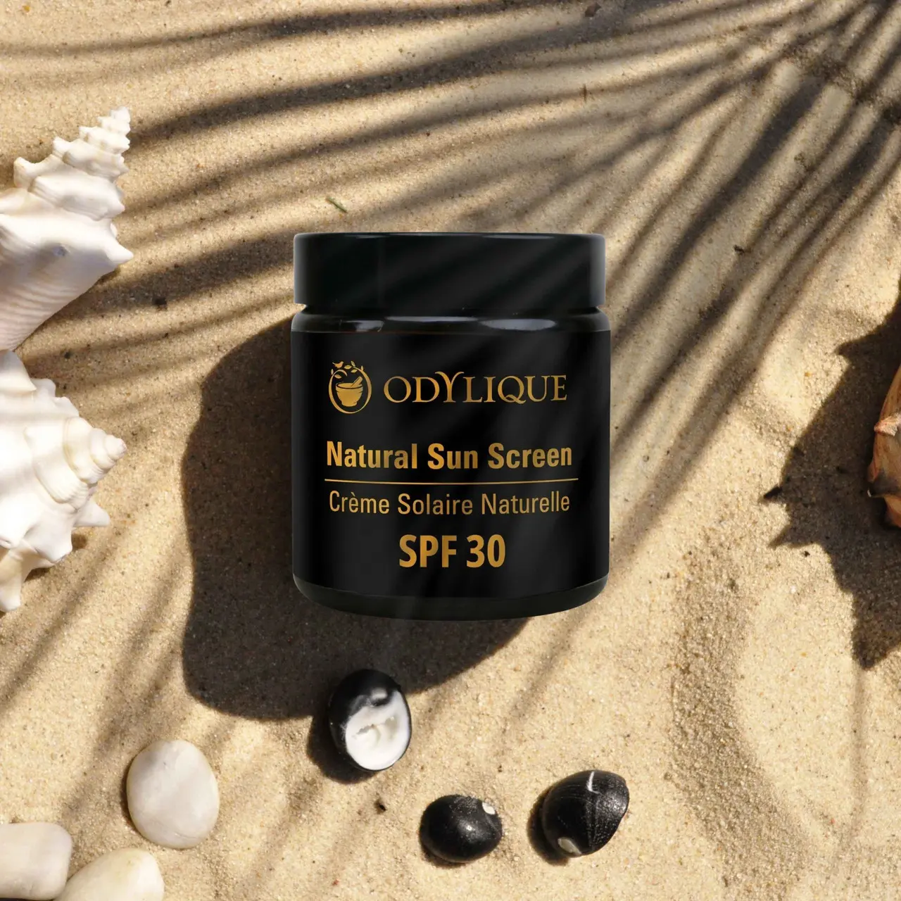 ODYLIQUE Opalovací balzám s karanja olejem a zinkem pro citlivou pokožku - SPF 30