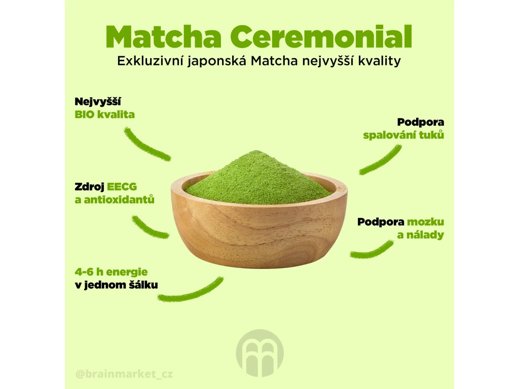BrainMax Pure Matcha Ceremonial Japan BIO 