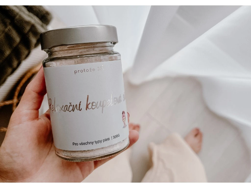 PROTOŽE JSI Relaxační koupelová sůl