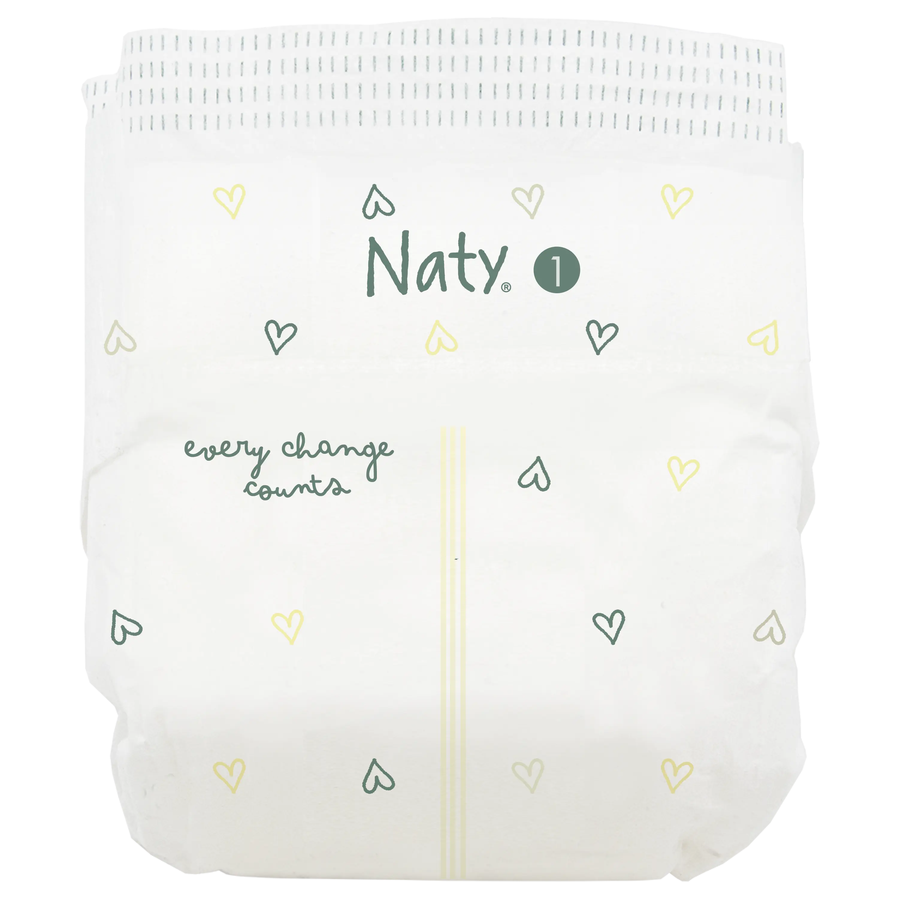 NATY Plenky Newborn 2-5 kg (25 ks)