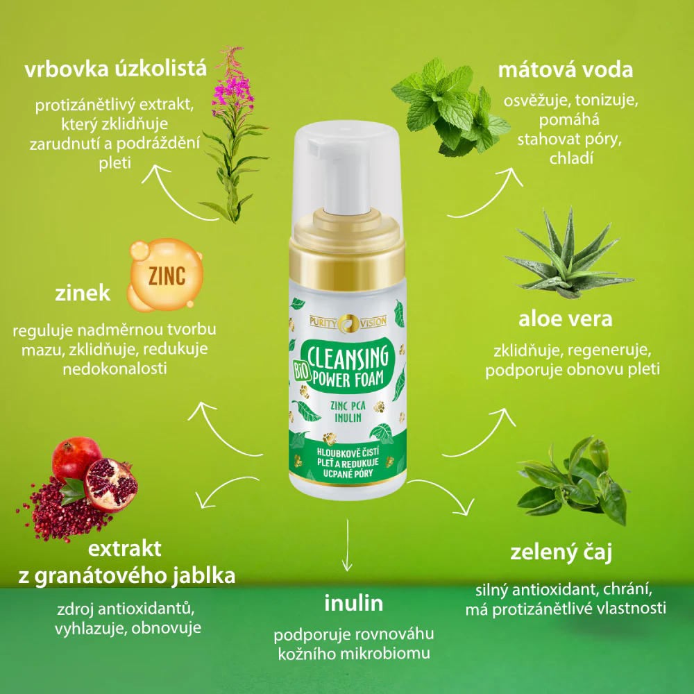 PURITY VISION Bio Cleansing Power foam (90ml)