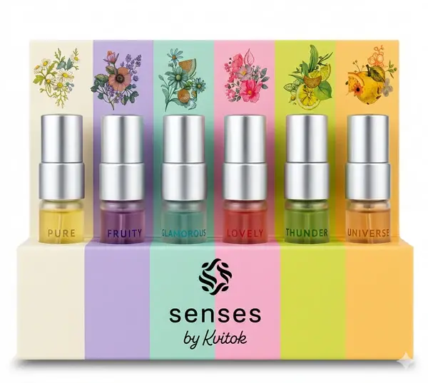 KVITOK Senses Set vzorečků vůní (6x2ml)