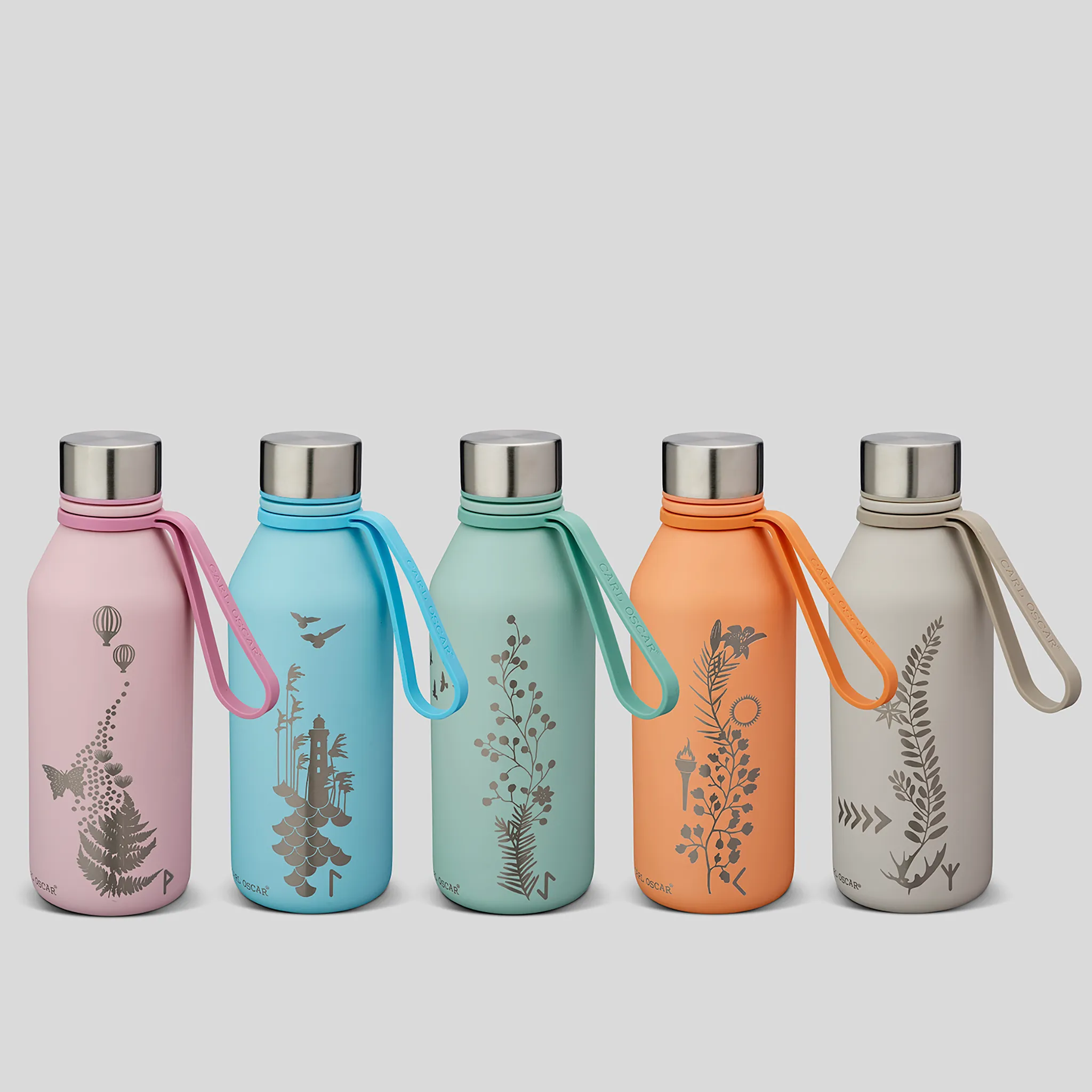 CARL OSCAR SPIRIT Bottompad TEMPflask - Náhradní protiskluzová nálepka na lahev 0,5l 