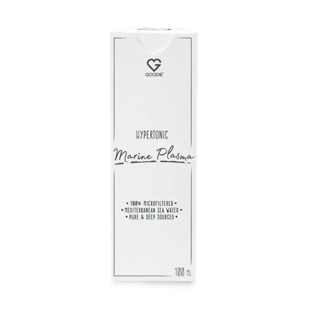 GOODIE Hypertonická Mořská minerální plazma – Elektrolyty a stopové minerální (100ml)