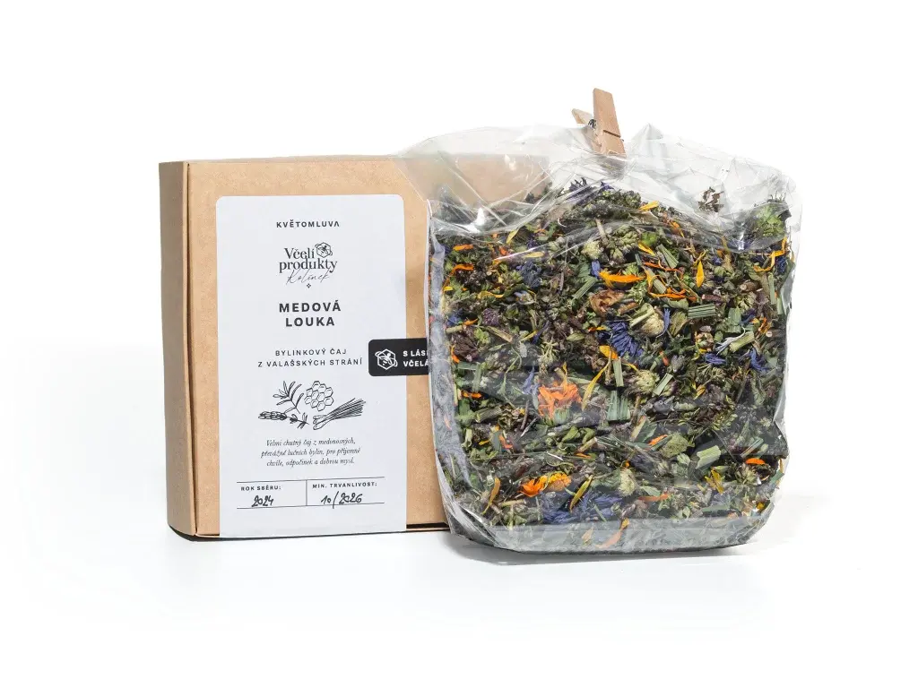 KVĚTOMLUVA Bylinný čaj z Bílých Karpat – Medová louka (50g)