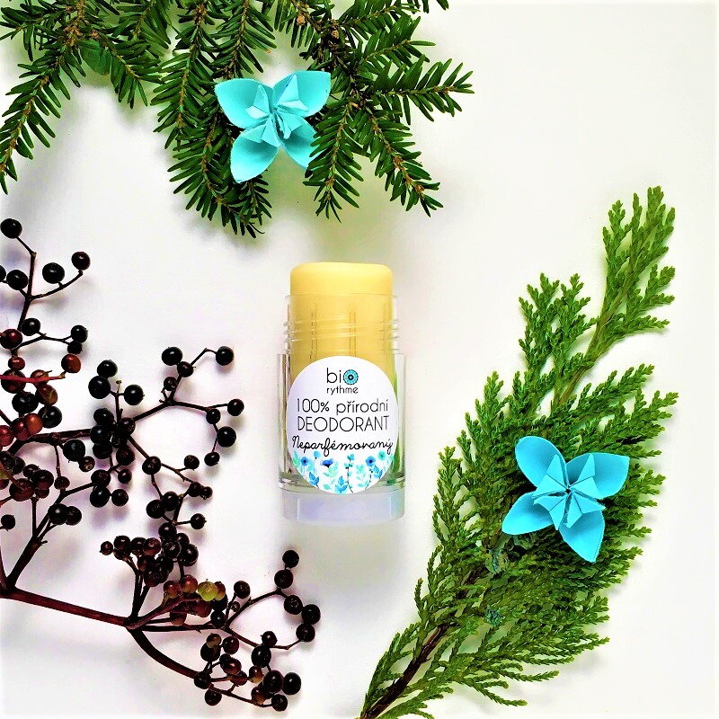 BIORYTHME 100% přírodní deodorant Neparfémovaný (30g)