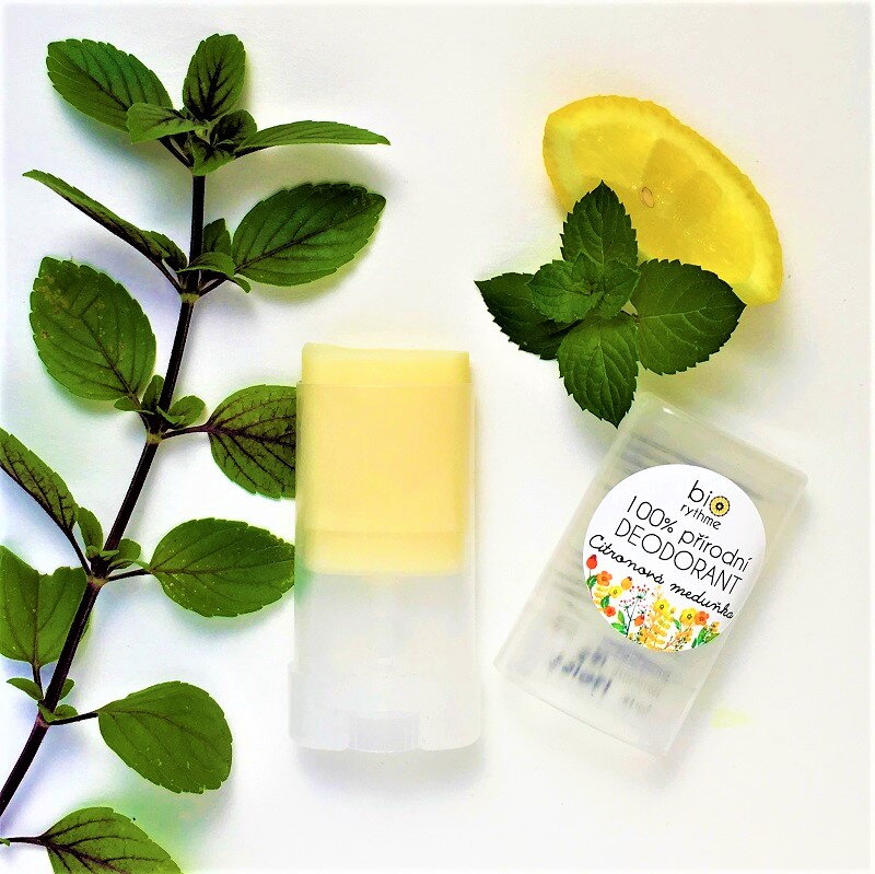 BIORYTHME 100% přírodní deodorant Citronová meduňka (15g)