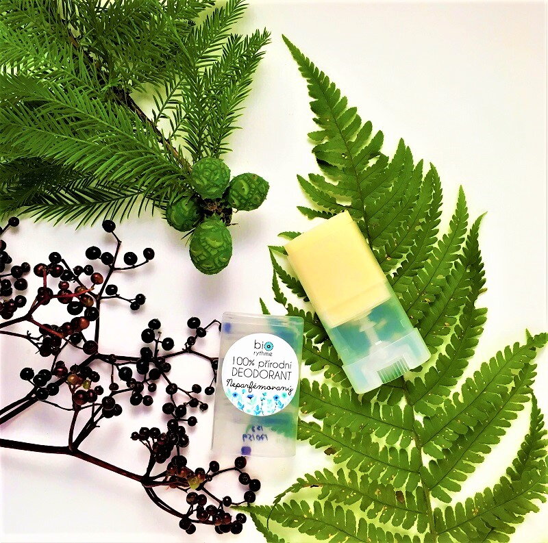 BIORYTHME 100% přírodní deodorant Neparfémovaný (15g)