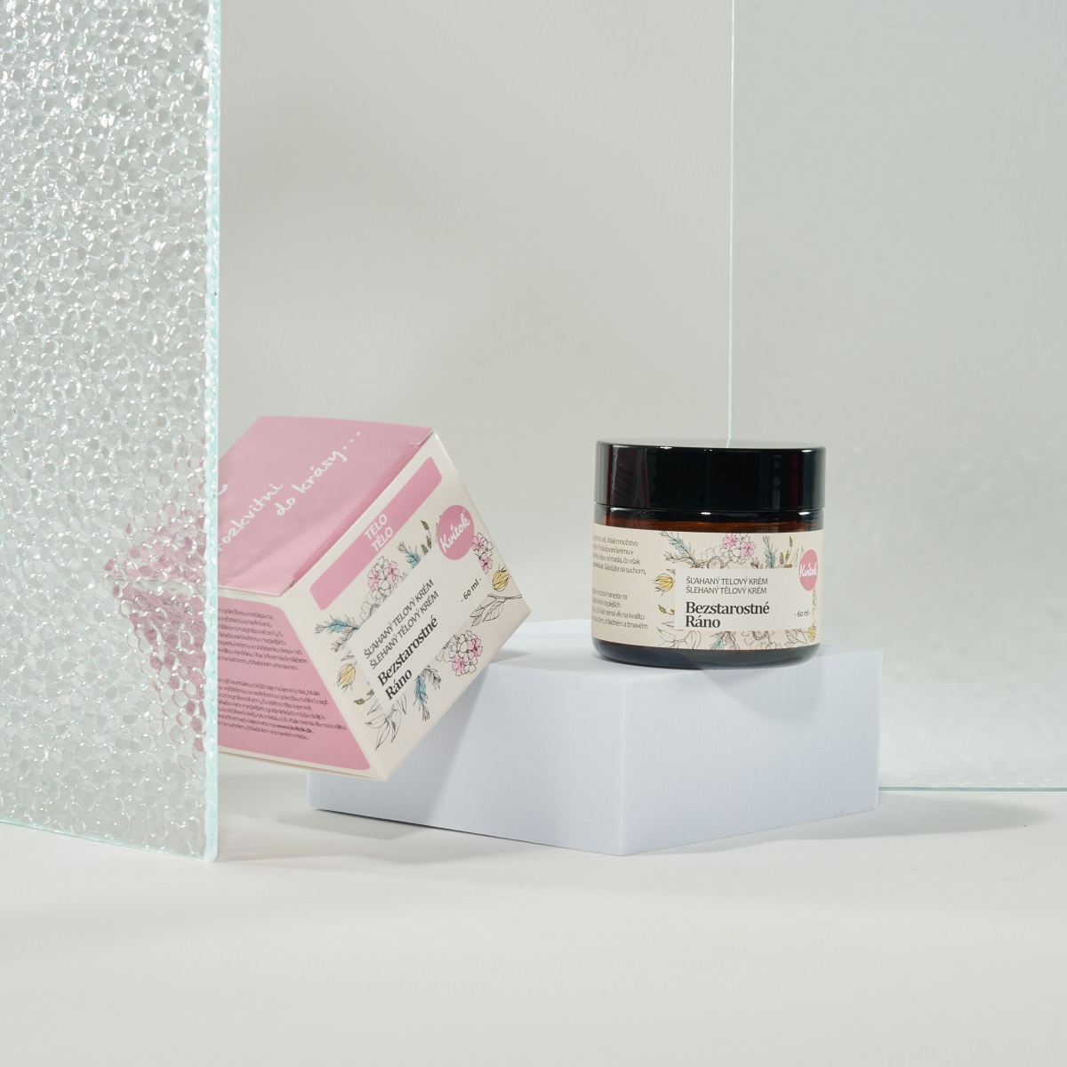 KVITOK Šlehaný tělový krém Bezstarostné ráno (60ml)