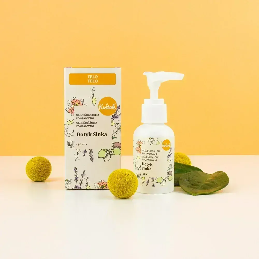 KVITOK Uklidňující olej po opalování Dotyk slunce (50ml) 