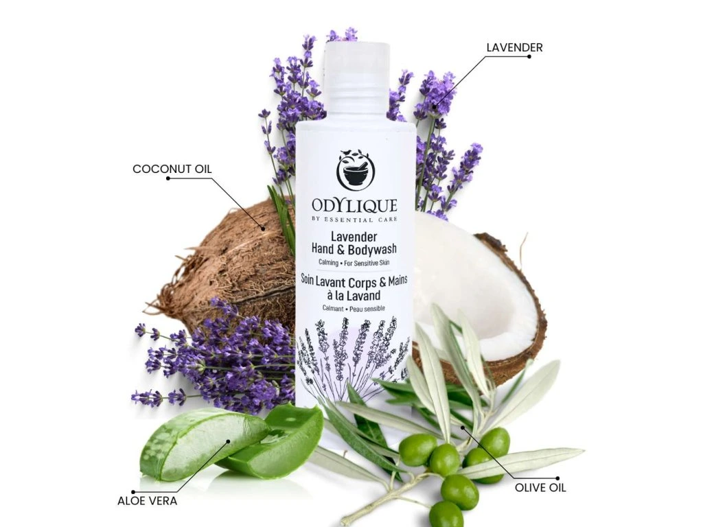 ODYLIQUE Sprchový a mycí gel na tělo a ruce Levandule (200ml)