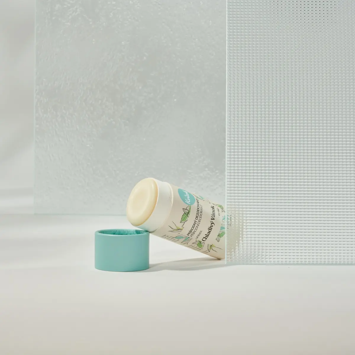 KVITOK Tuhý deodorant Chladivý vánek - papírová tuba (45ml)
