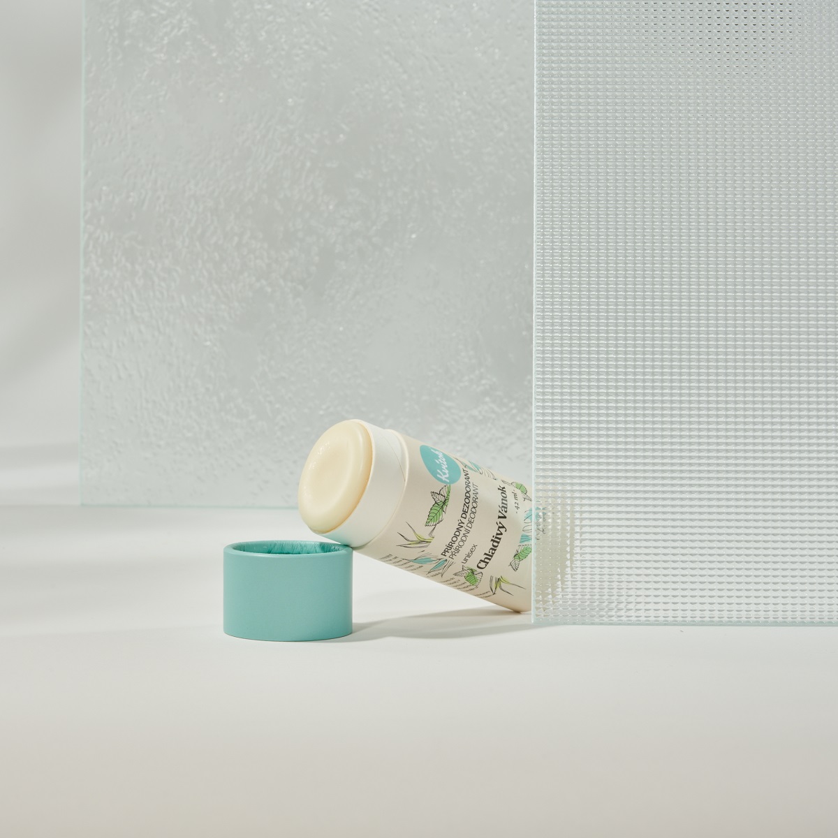 KVITOK Tuhý deodorant Chladivý vánek - papírová tuba (45ml)