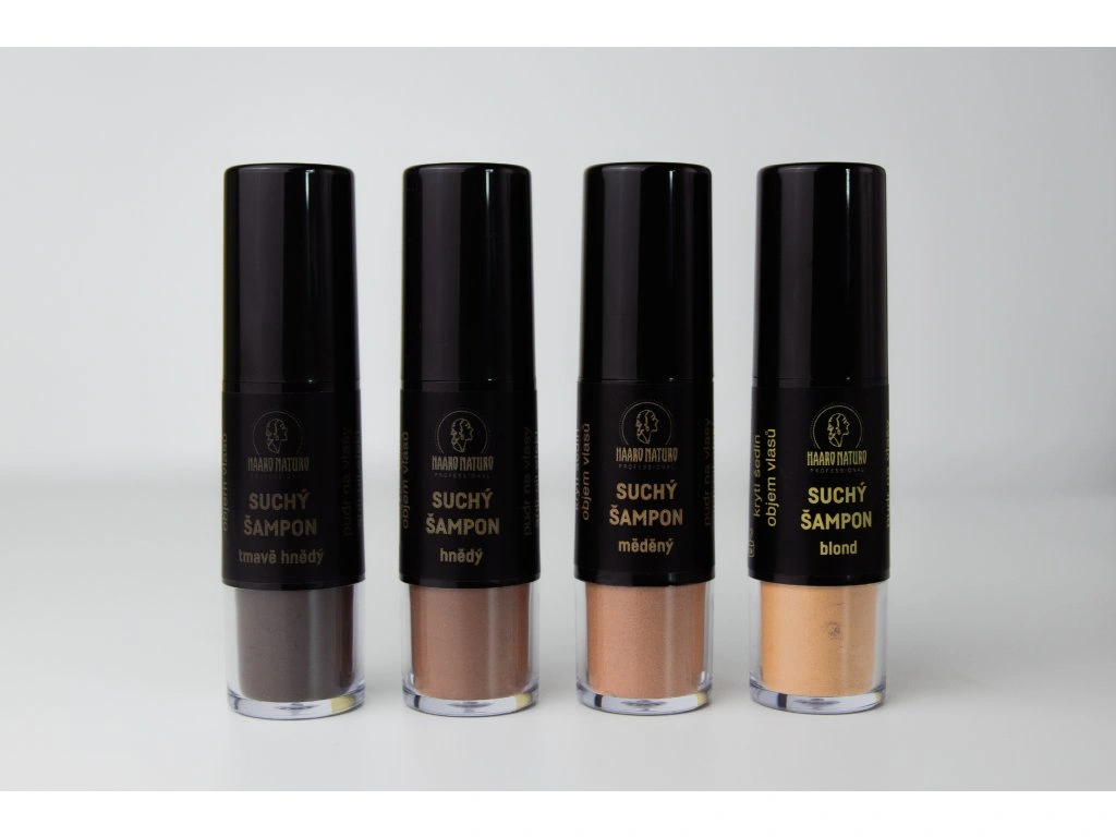HAARO NATURO Suchý šampon HNĚDÝ