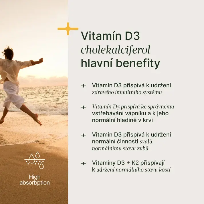 TRIME Vitamín D3 - 2000 IU (cholekalciferol) (90kapslí)