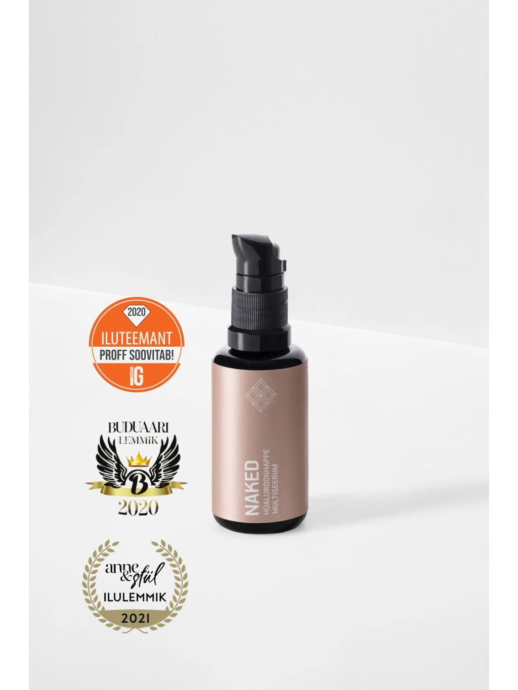 LUMI NAKED multiserum s kyselinou hyaluronovou a niacinamidem (30ml)