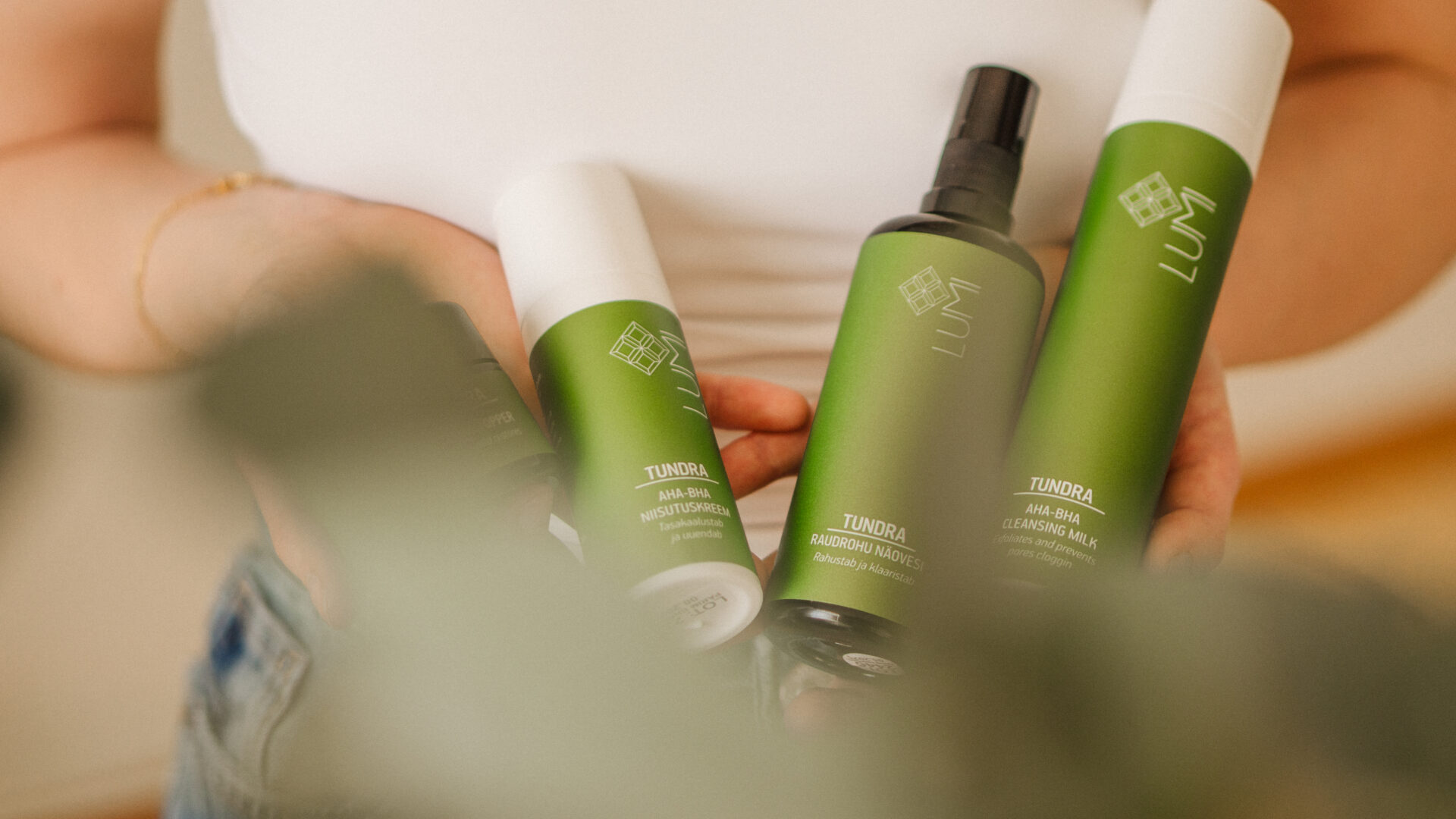 LUMI TUNDRA AHA-BHA čistící mléko