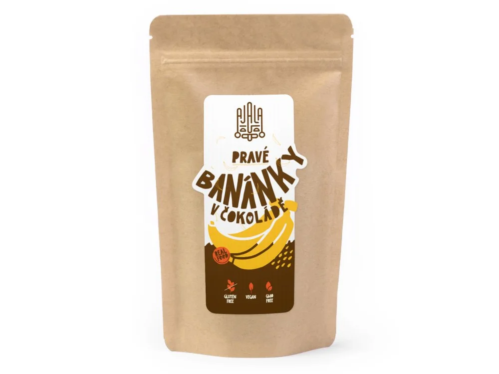 AJALA CHOCOLATE Pravé banánky v čokoládě (150g)