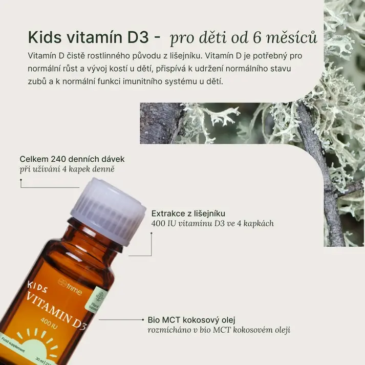 TRIME Kids Vitamín D3 (30ml)