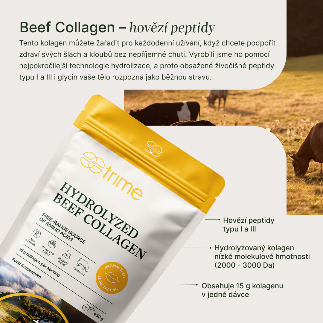 TRIME Hydrolyzed Beef Collagen (450g)