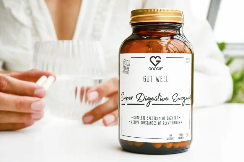 GOODIE Gut Well - Super Digestive Enzymes (90 kapslí)