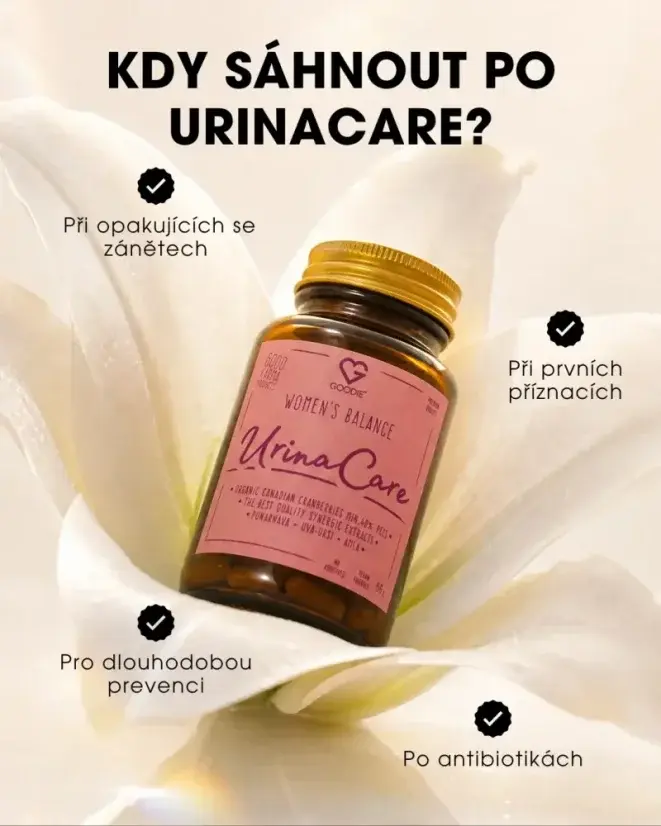 GOODIE Women's Balance - UrinaCare (60 kapslí)