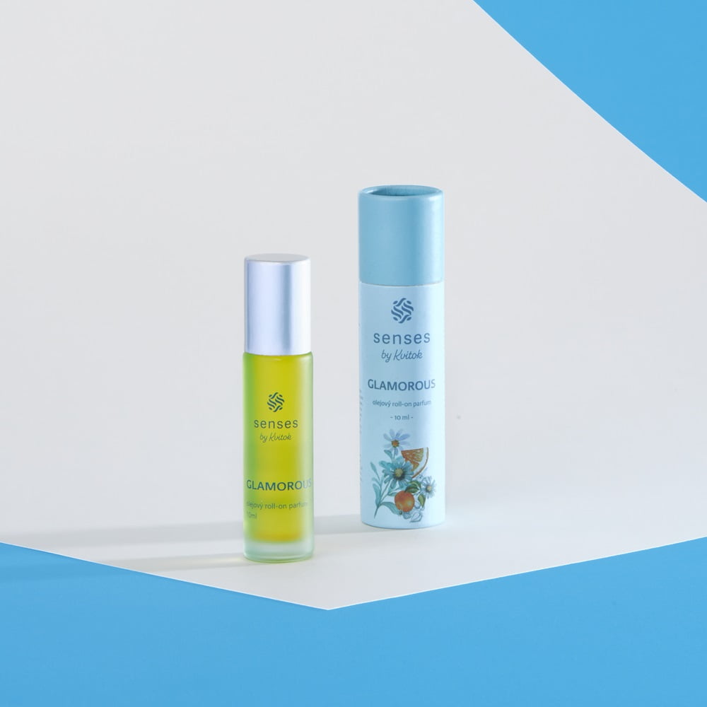 KVITOK Přírodní Roll-on parfém SENSES Glamorous (10ml)