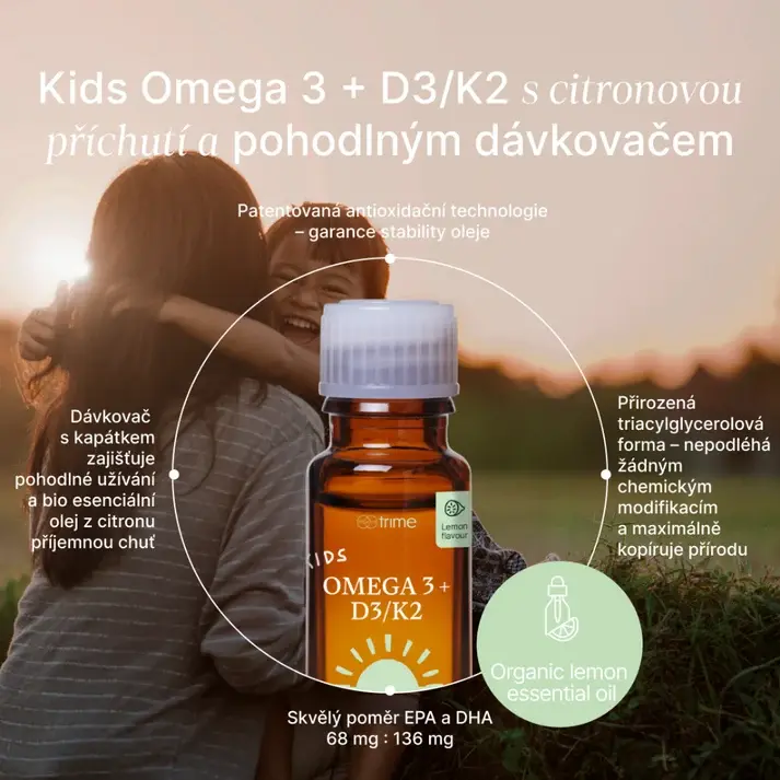 TRIME Kids Omega 3 + D3/K2 (31ml)
