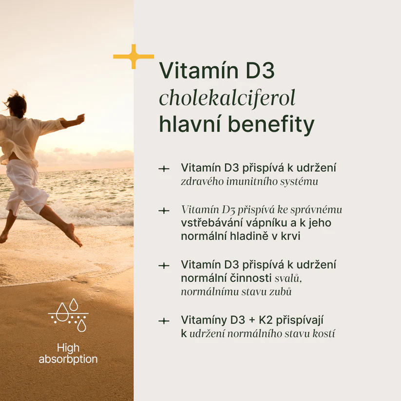 TRIME Vitamín D3 - 2000 IU - cholekalciferol (90kapslí)