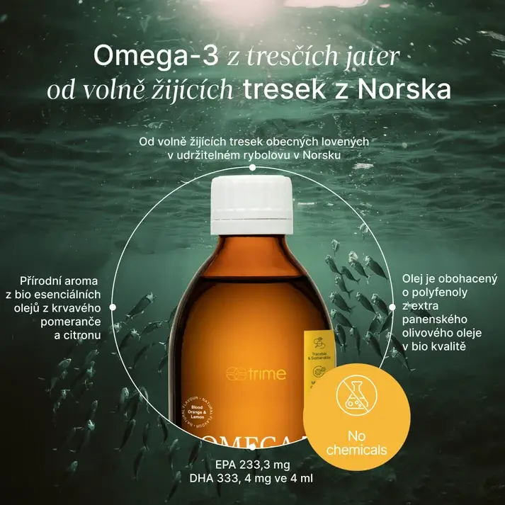 TRIME Omega-3 Cod Liver Oil (250ml)
