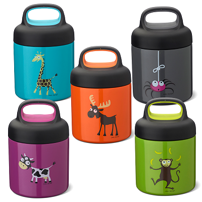 CARL OSCAR Dětská termoska na jídlo 0,3l - fialová