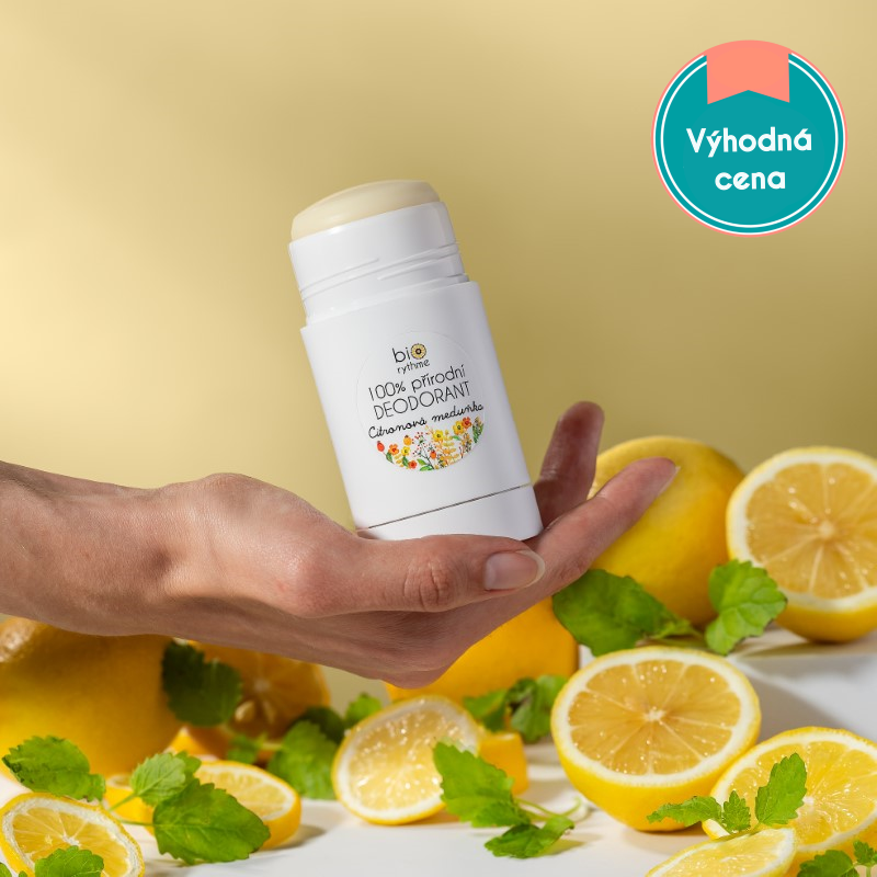 BIORYTHME 100% přírodní deodorant Citronová meduňka