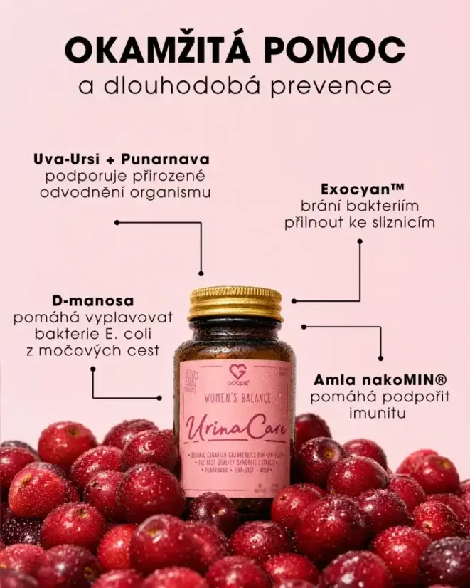 GOODIE Women's Balance - UrinaCare (60 kapslí)