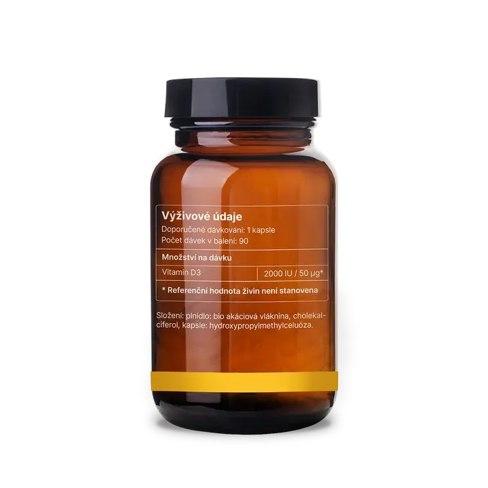 TRIME Vitamín D3 - 2000 IU (cholekalciferol) (90kapslí)