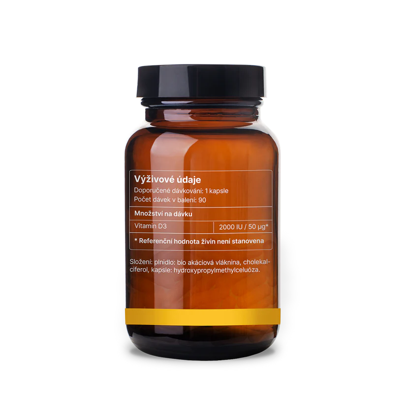 TRIME Vitamín D3 - 2000 IU - cholekalciferol (90kapslí)