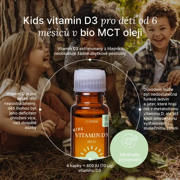 TRIME Kids Vitamín D3 (30ml)