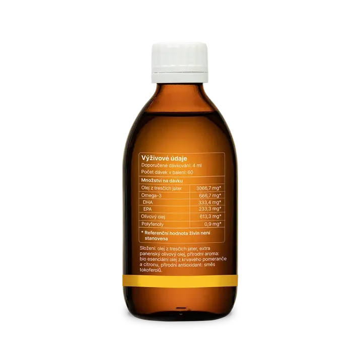 TRIME Omega-3 Cod Liver Oil (250ml)