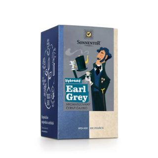 SONNENTOR Earl Grey - černý čaj (18 porcí)