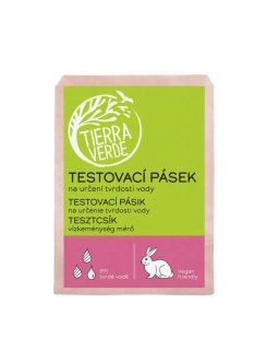 TIERRA VERDE Testovací pásek na určení tvrdosti vody