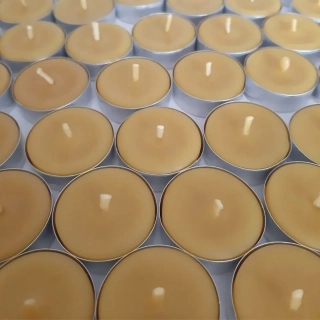 Čajová svíčka ze včelího vosku (18g)